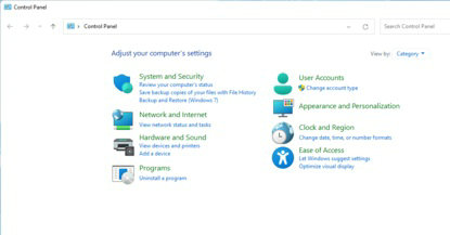 win11如何打开控制面板 win11打开控制面板方法介绍
