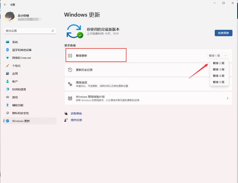 windows11怎么取消自动更新 windows11取消自动更新方法
