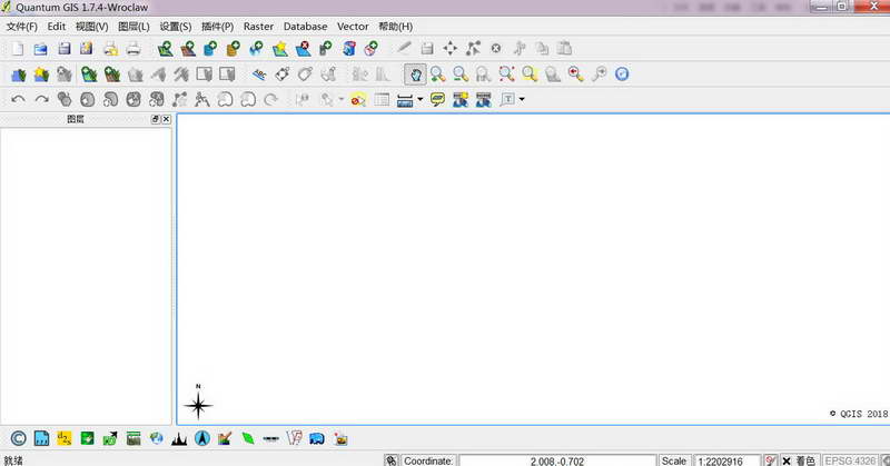 quantum gis v1.7.4.0