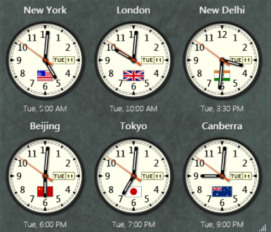 sharp world clock v9.1.1.0