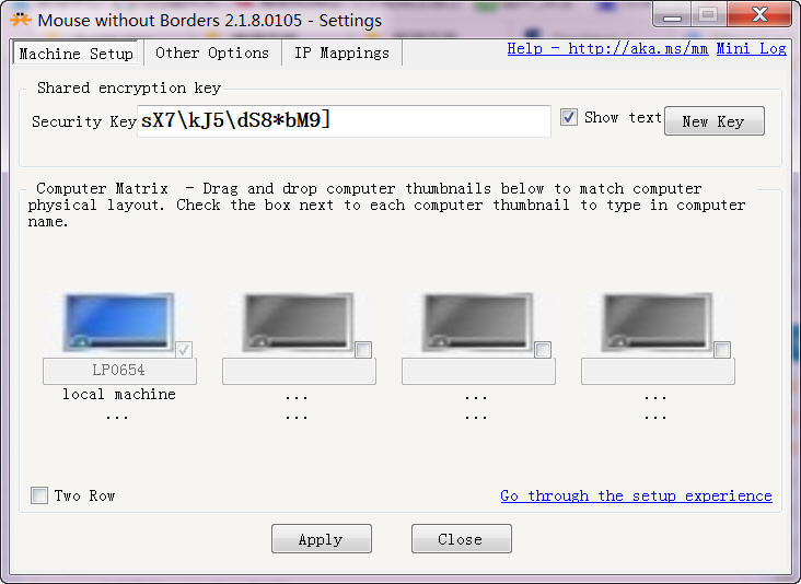 mouse without borders v2.1.8.105