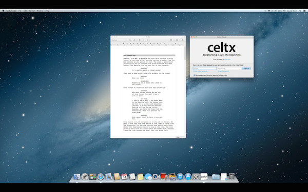 celtx v1.9.0.4027