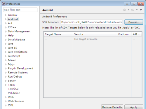 eclipse sdk v1.0.0.0