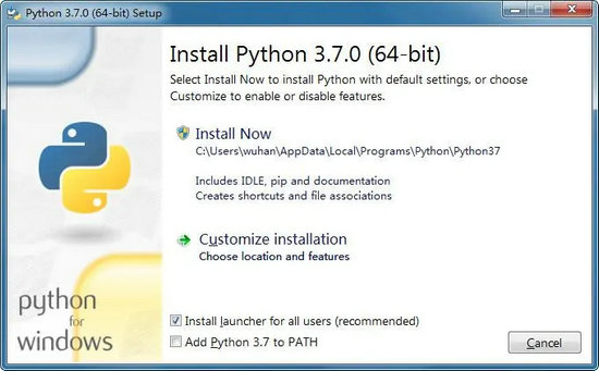python3.7版 3.10.6160.0