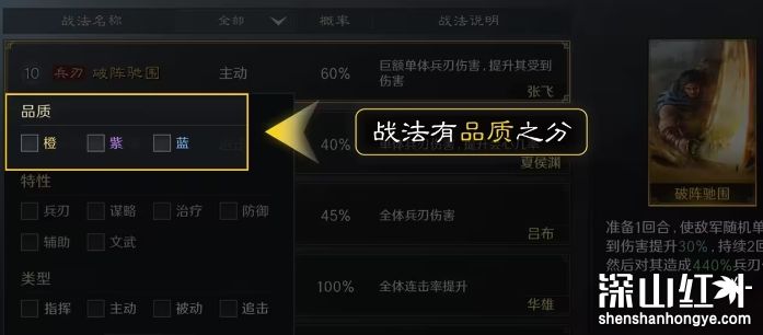 三国谋定天下战法升阶有什么用 三国谋定天下战法升阶介绍