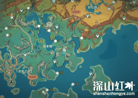 《原神》湛蓝曜石断片珍贵宝箱位置一览